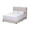 Baxton Studio Brady Modern Beige Upholstered King Size Bed 149-8946 - alternate 6